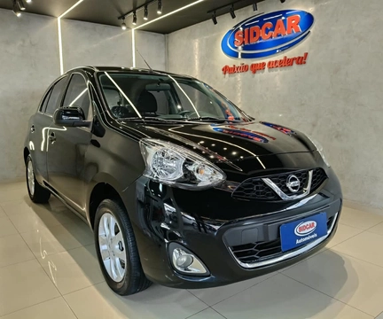 Nissan MARCH SV 1.6 16V Flex Fuel 2015 Preto — foto 1 de 3