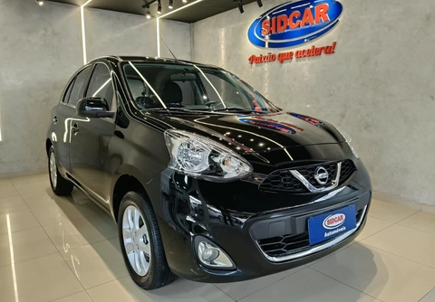 Nissan MARCH SV 1.6 16V Flex Fuel 2015 Preto — foto 1 de 3