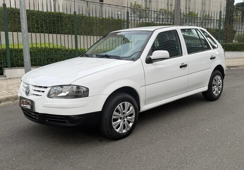 Volkswagen Gol 1.6 MSI Flex 8V 5p 2008 Branco — foto 1 de 3