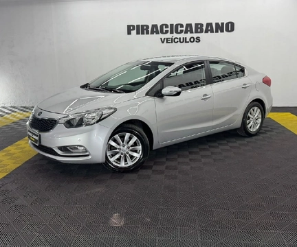 Kia Cerato 1.6 16V Flex Aut. 2016 Prata — foto 1 de 3