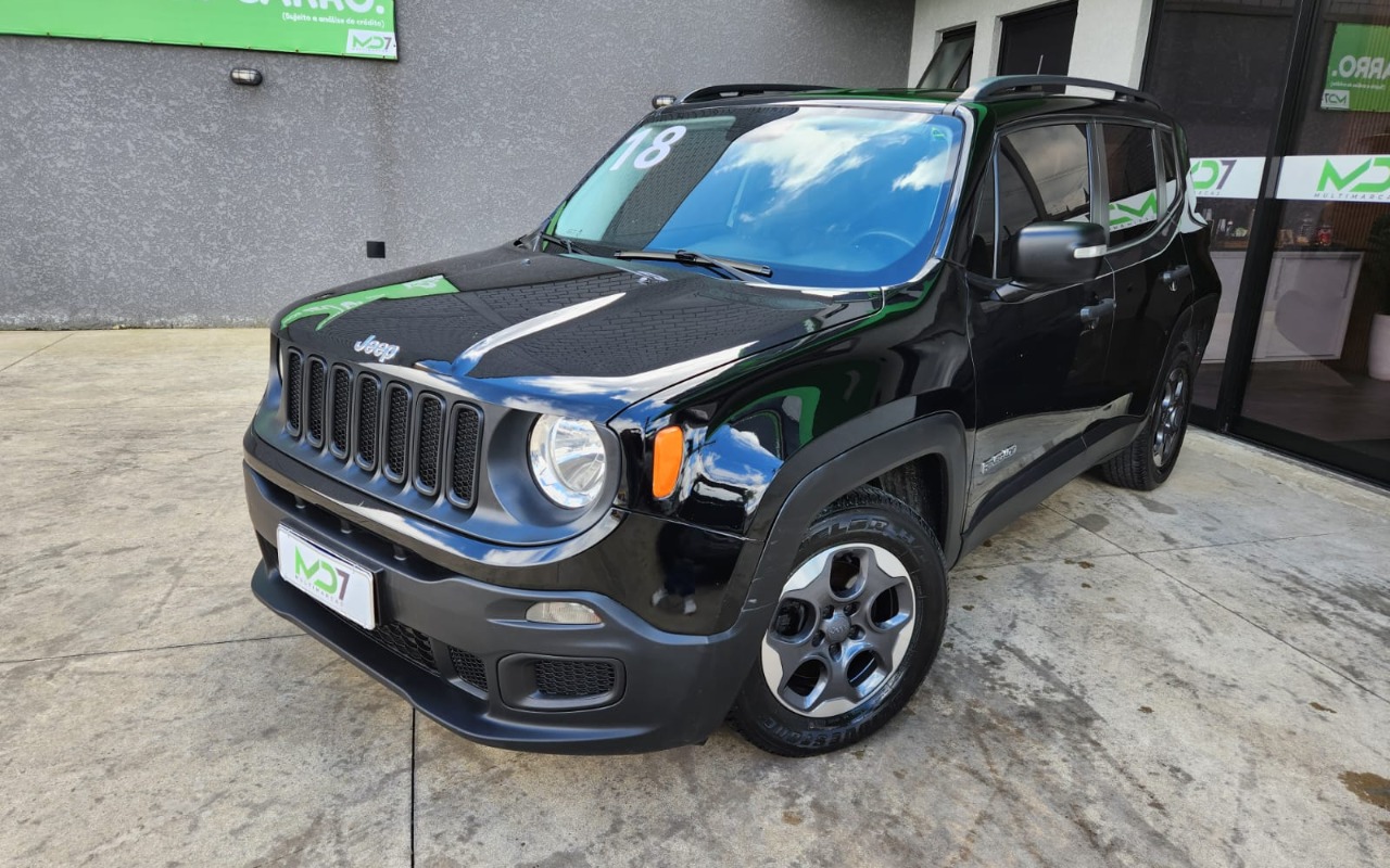 Jeep Renegade 2018 Preto — foto 1 de 3