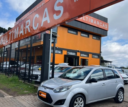 Ford Fiesta S 1.0 8V Flex 5p 2014 Prata — foto 1 de 3