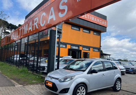 Ford Fiesta S 1.0 8V Flex 5p 2014 Prata — foto 1 de 3