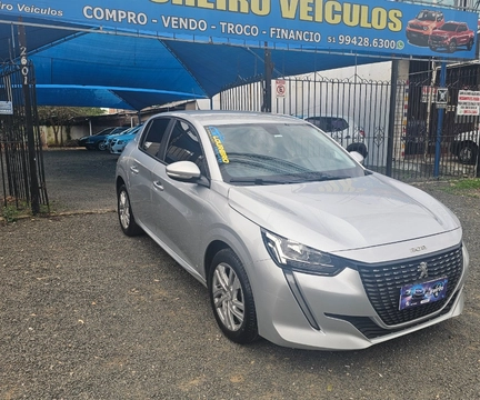 Peugeot 208 2022 Prata — foto 1 de 3