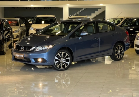 Honda Civic 2016 Azul — foto 1 de 3