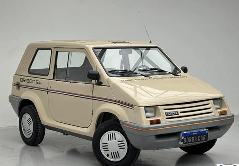 Gurgel BR-800 (todos)/Supermini 1991 Bege — foto 1 de 3
