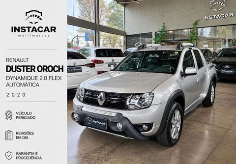 Renault Duster Oroch 2020 Prata — foto 1 de 3