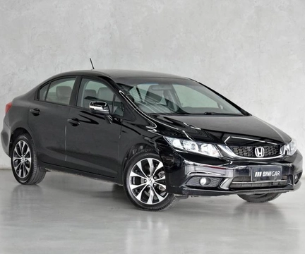 Honda Civic 2016 Preto — foto 1 de 3