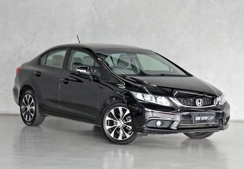 Honda Civic 2016 Preto — foto 1 de 3