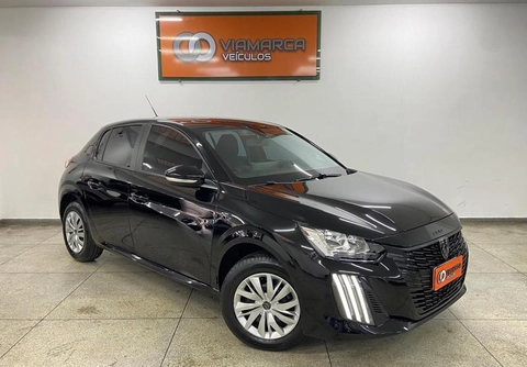 Peugeot 208 2025 Preto — foto 1 de 3