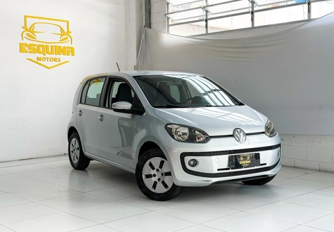 Volkswagen Up! 2015 Prata — foto 1 de 3