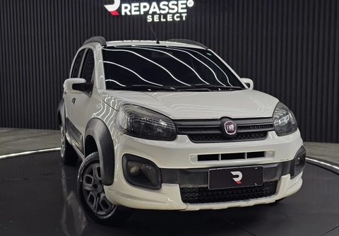 Fiat Uno WAY 1.0 Flex 6V 5p 2017 Branco — foto 1 de 3