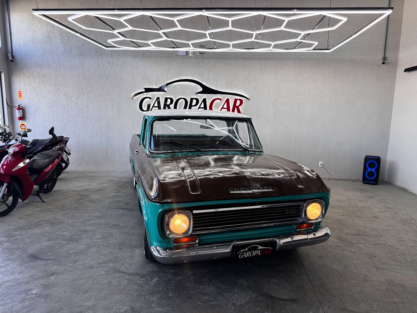 Chevrolet C-10 2.5/4.1 na cor Verde em Garopaba / SC - 38591