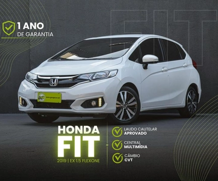 Honda Fit 2019 Branco — foto 1 de 3