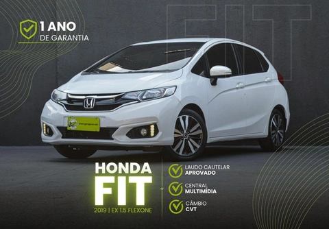 Honda Fit 2019 Branco — foto 1 de 3