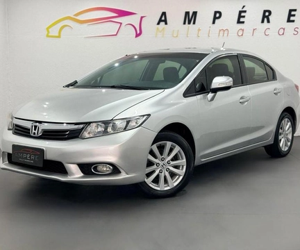 Honda Civic 2014 Prata — foto 1 de 3