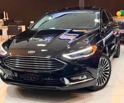 Ford Fusion 2.5L I-VCT Flex Aut. 2017 Preto — foto 1 de 3