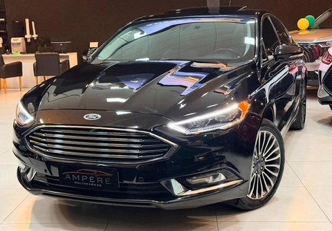 Ford Fusion 2.5L I-VCT Flex Aut. 2017 Preto — foto 1 de 3