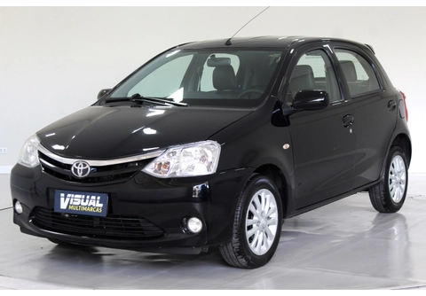 Toyota Etios 2013 Preto — foto 1 de 3