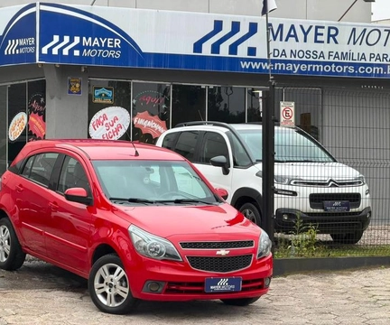 Chevrolet Agile 2013 Vermelho — foto 1 de 3