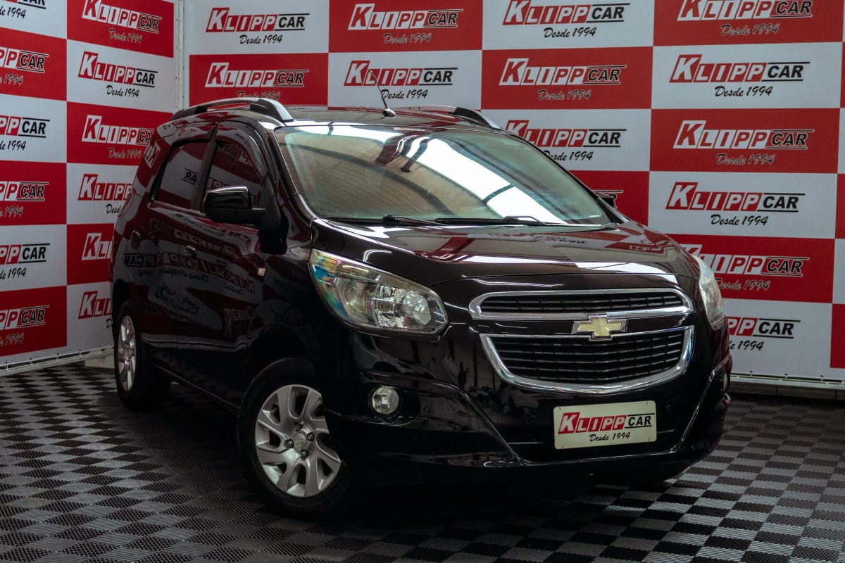 Chevrolet Spin LTZ 1.8 8V Econo.Flex 5p Aut. na cor Preto no Alvorada / RS - 38790