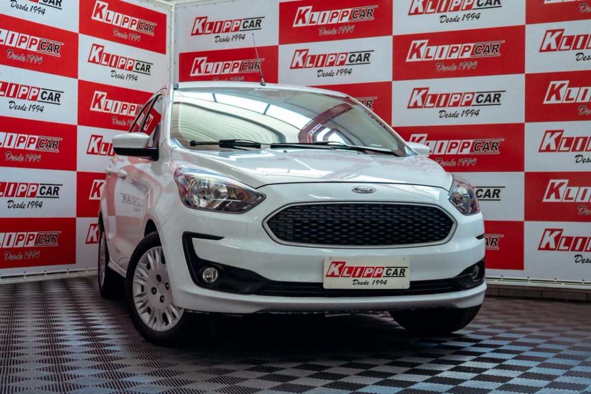 Ford Ka 1.0 SE/SE Plus TiVCT Flex 5p na cor Branco no Alvorada / RS - 38802