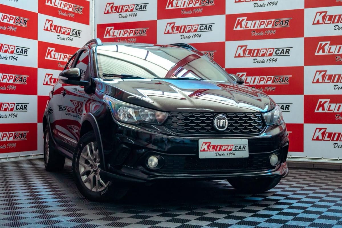 Fiat Argo TREKKING 1.3 8V Flex 2020 Preto — foto 1 de 3