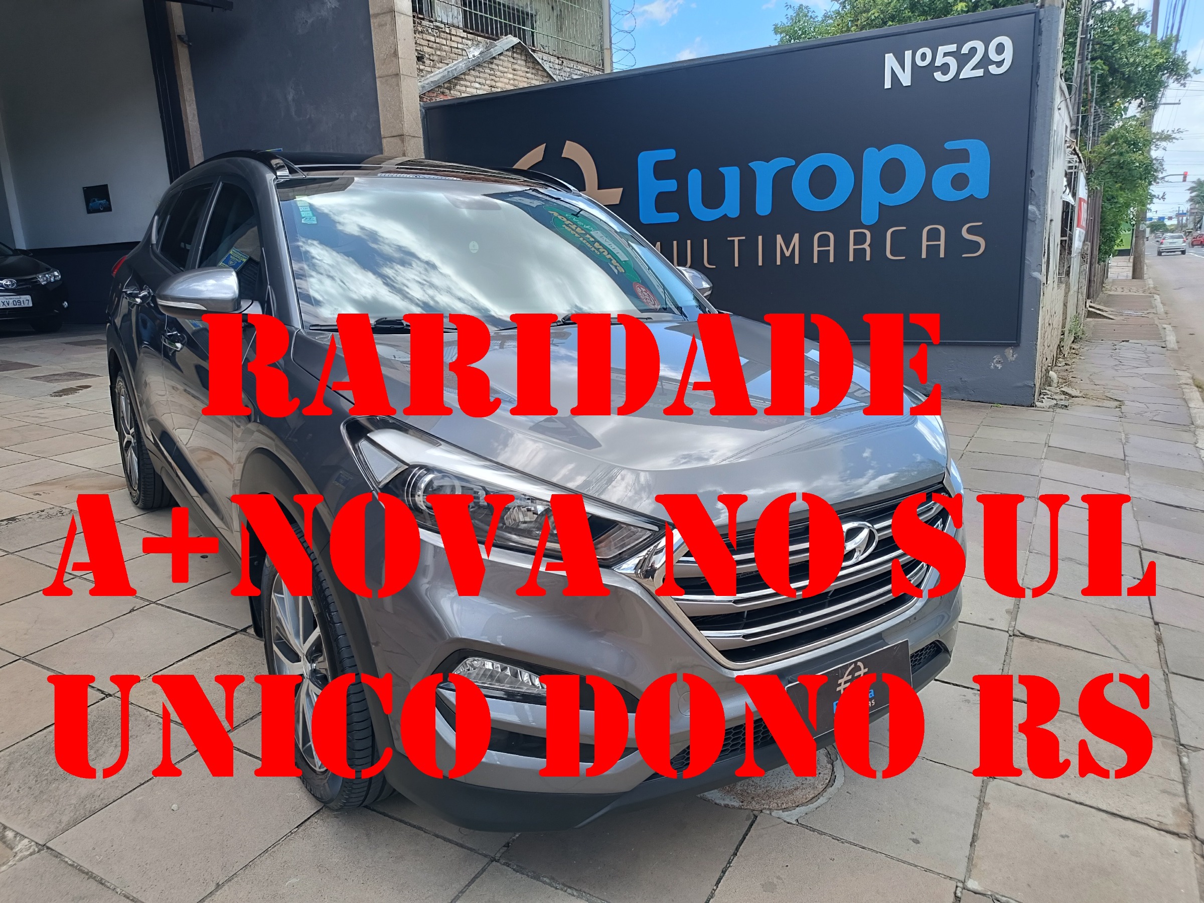 Hyundai Tucson GLS 1.6 Turbo 16V Aut. na cor Cinza no Porto Alegre / RS - 38827
