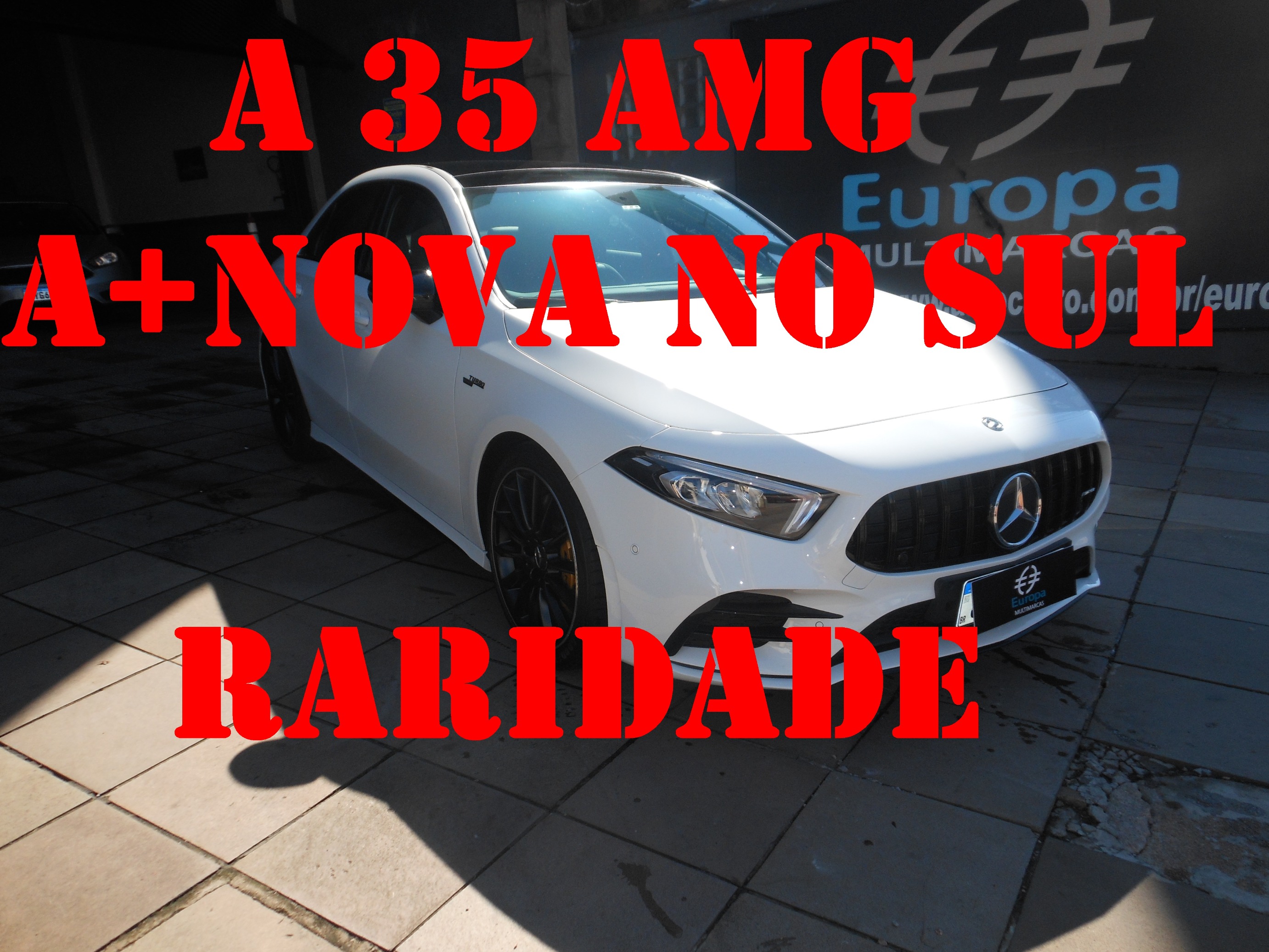 Mercedes-Benz A-35 AMG Sedan 4MATIC 2.0 TB Aut. na cor Branco no Porto Alegre / RS - 38835