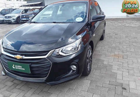 Chevrolet Onix 2025 Preto — foto 1 de 3