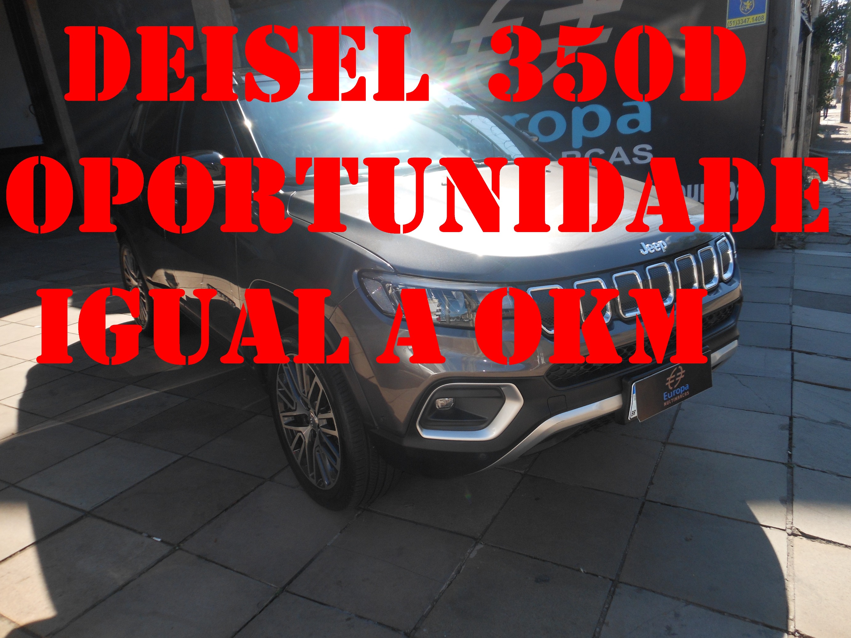 Jeep Compass 2022 Cinza — foto 1 de 3