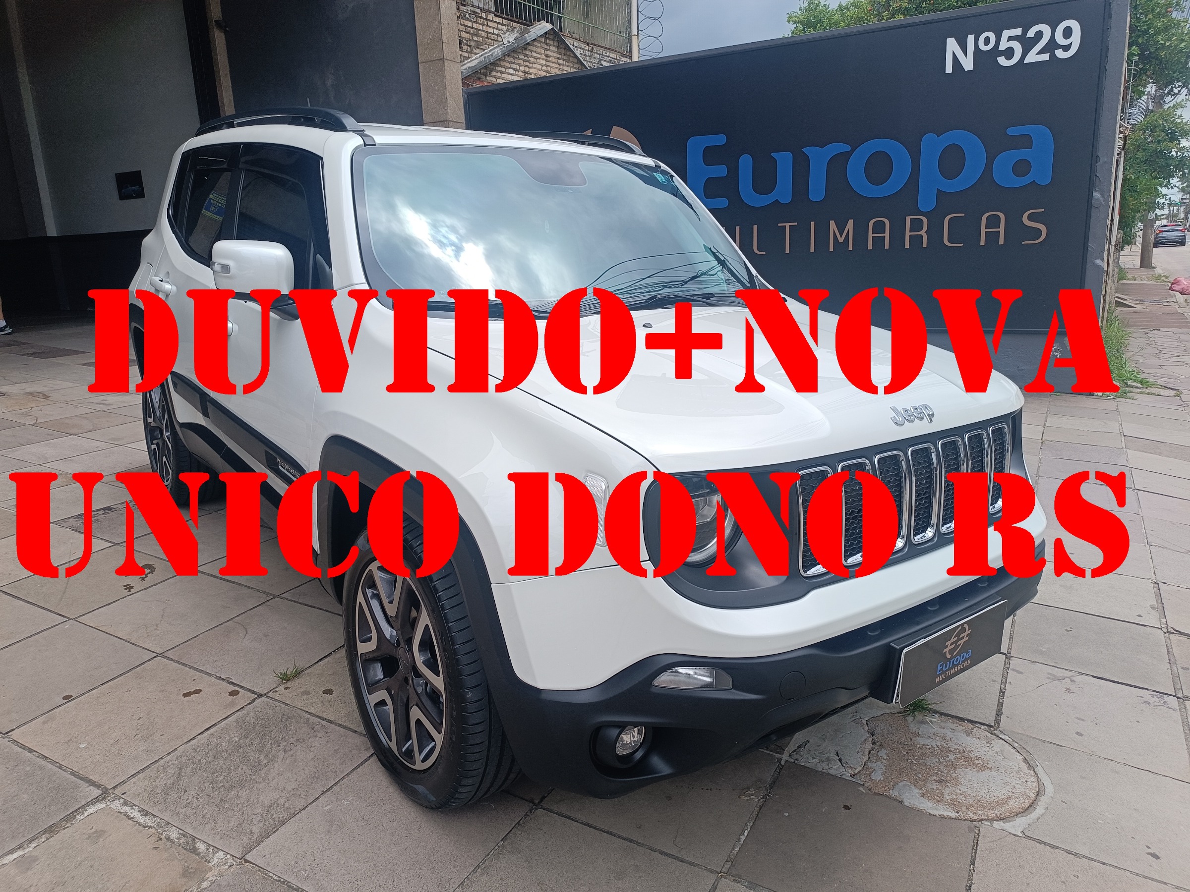 Jeep Renegade 2021 Branco — foto 1 de 3