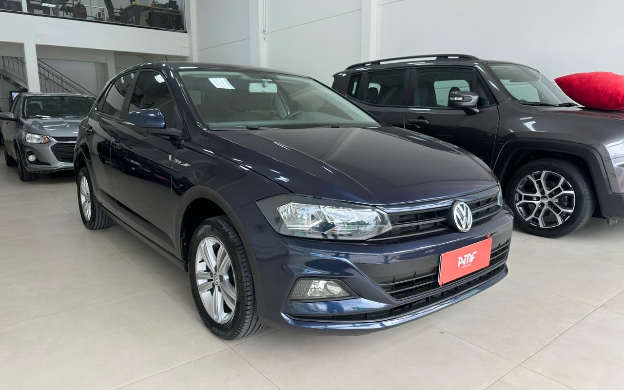 Volkswagen Polo 1.0 Flex 12V 5p 2019 Azul — foto 1 de 3