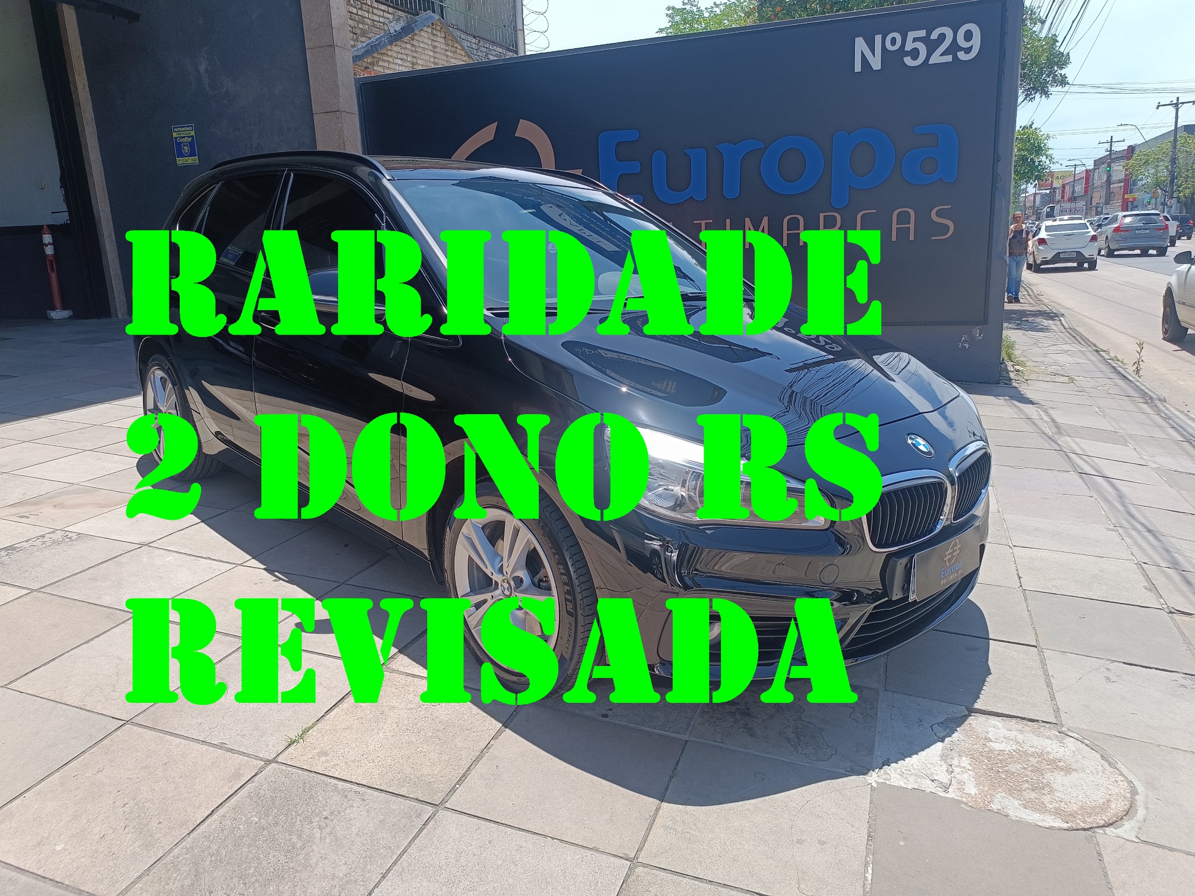 BMW 220i Tourer Active Flex 2.0 TB Aut. na cor Preto no Porto Alegre / RS - 38845
