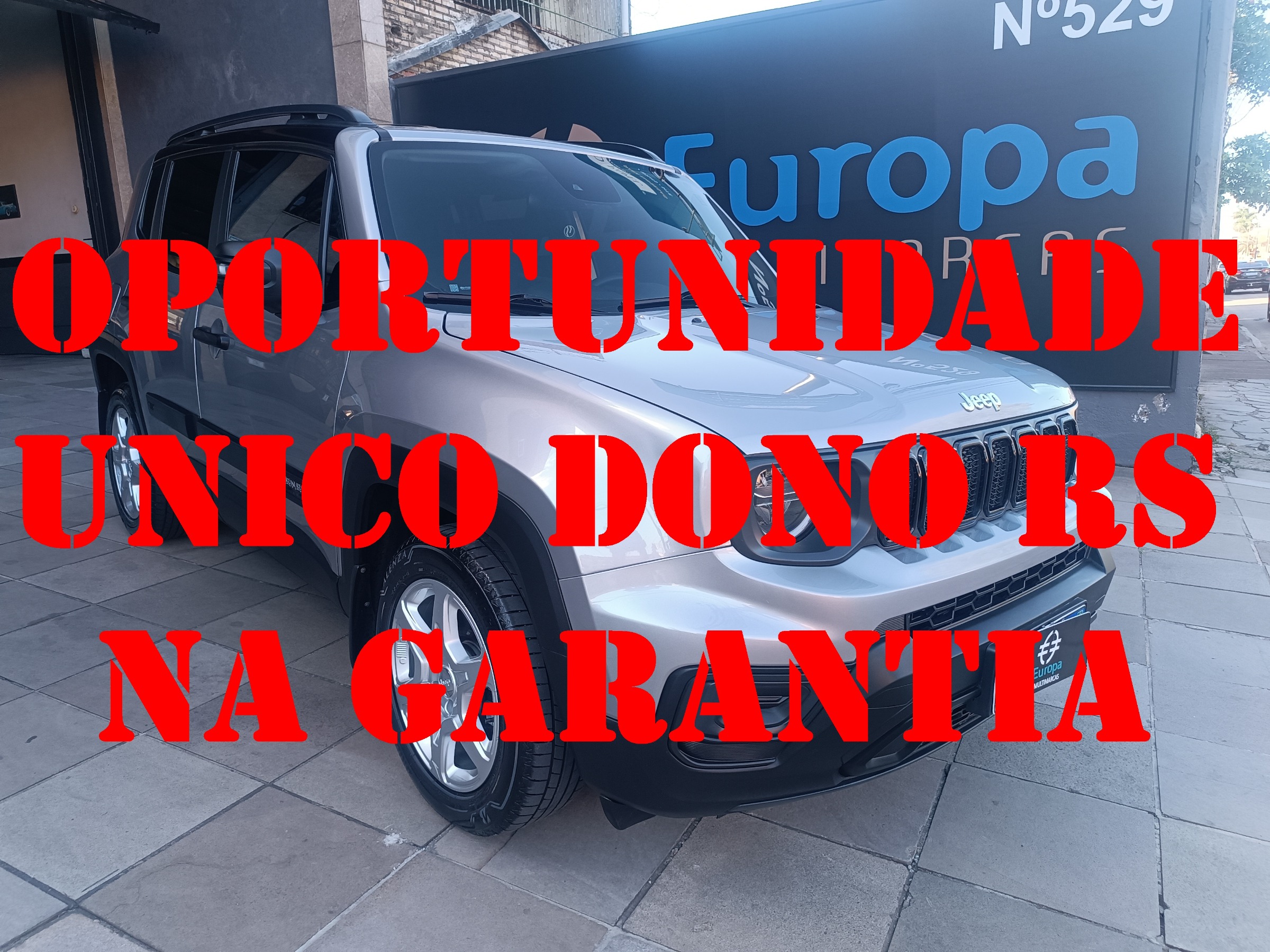 Jeep Renegade 2024 Cinza — foto 1 de 3