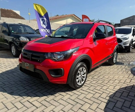 Fiat Mobi 2024 Vermelho — foto 1 de 3