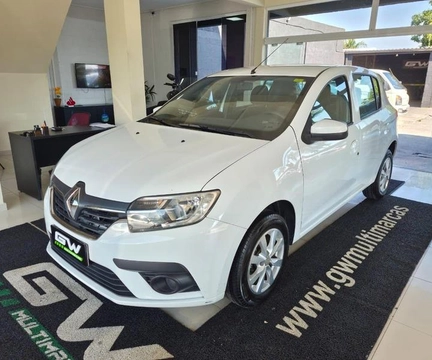 Renault Sandero 2020 Branco — foto 1 de 3