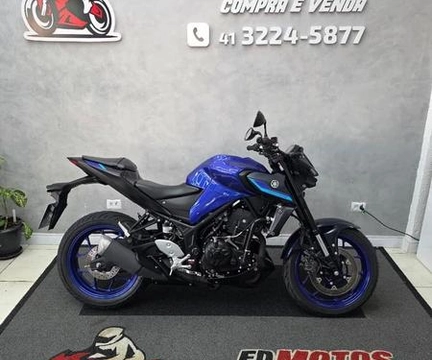 YAMAHA MT-03 321/ABS 2025 Azul — foto 1 de 3