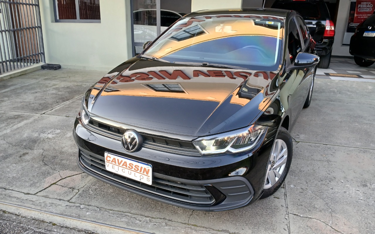 Volkswagen Polo 1.0 TSI Flex 12V 5p 2024 Preto — foto 1 de 3