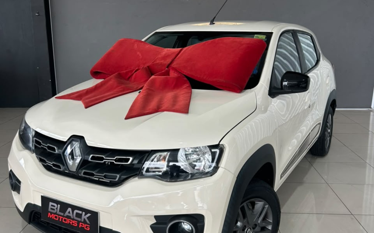 Renault Kwid 2021 Bege — foto 1 de 3