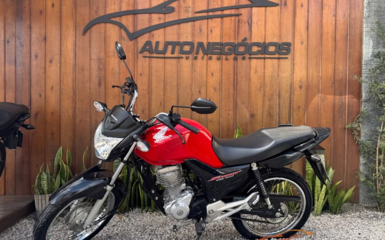 Honda CG 160 START 2024 Vermelho — foto 1 de 3