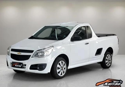 Chevrolet Montana 2020 Branco — foto 1 de 3