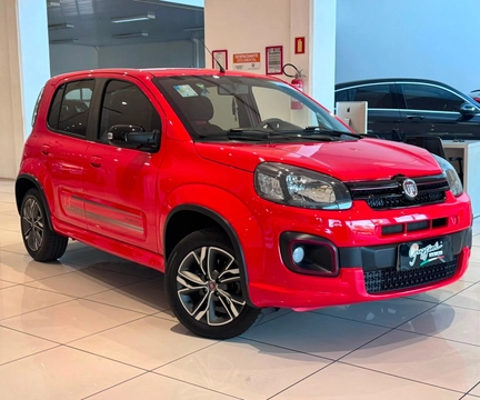 Fiat Uno 2018 Vermelho — foto 1 de 3