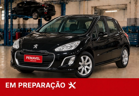 Peugeot 308 2013 Preto — foto 1 de 3