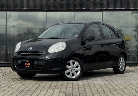 Nissan MARCH SV 1.6 16V Flex Fuel 2014 Preto — foto 1 de 3