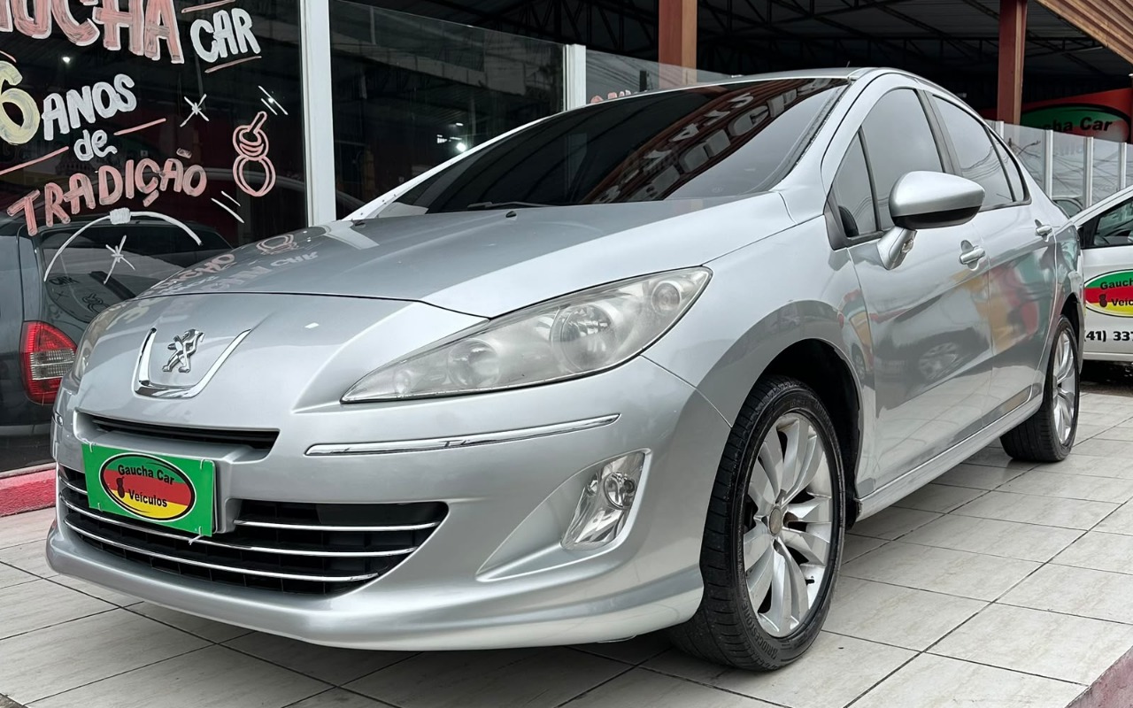 Peugeot 408 2012 Prata — foto 1 de 3