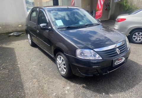 Renault Logan 2013 Preto — foto 1 de 3