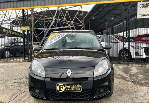 Renault Sandero 2014 Preto — foto 1 de 3
