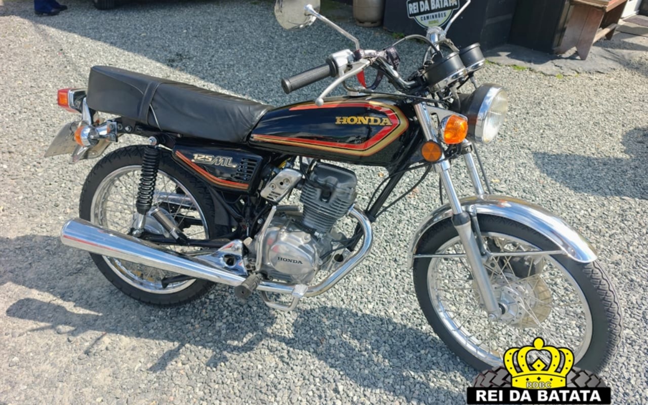 Honda CG 125 1990 Preto — foto 1 de 3
