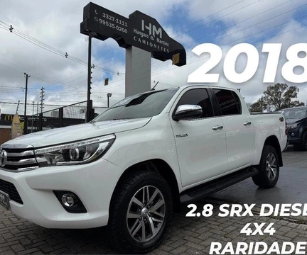 Toyota Hilux 2018 Branco — foto 1 de 3